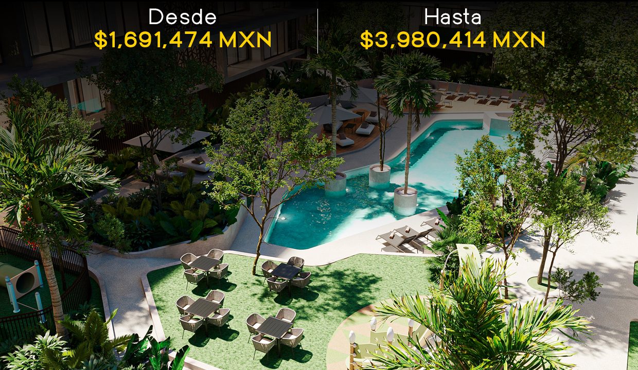 Venta de departamentos en Playa del Carmen – Distrito Donovan