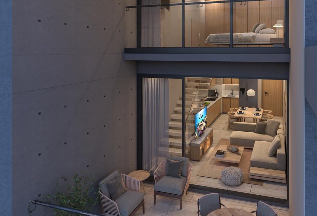 REnder Tipologia A - noche