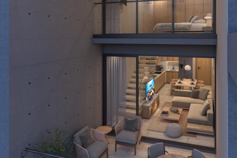REnder Tipologia A - noche