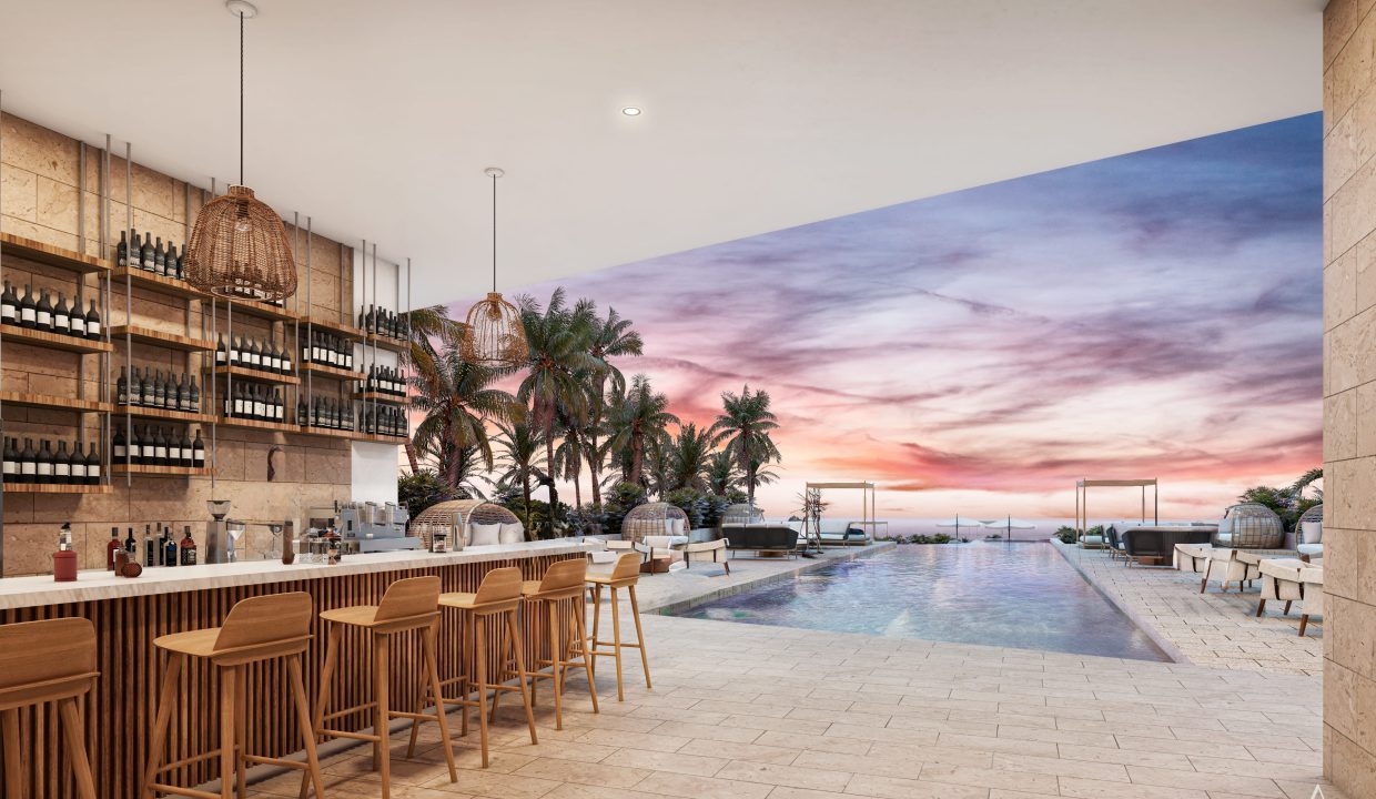 12. Antilia, Cozumel - Bar y Piscina