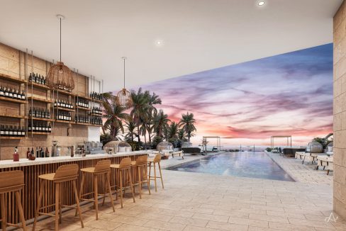 12. Antilia, Cozumel - Bar y Piscina