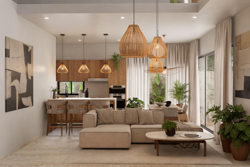 2. Sala - Comedor - Cocina