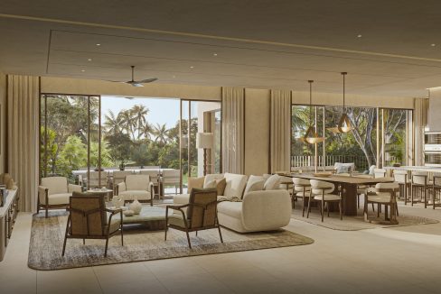 Living Room - Dining - Kitchen
